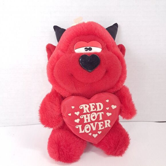 Dan Dee Other - Vintage Dan Dee Red Hot Lover Plush Red Devil Valentine's Day Heart toy